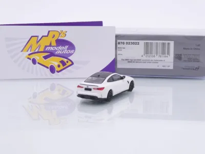 Preview: Minichamps 870023022 # BMW M4 G82 Coupe Baujahr 2020 " weiß " 1:87