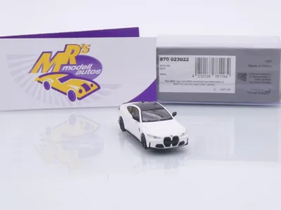 Preview: Minichamps 870023022 # BMW M4 G82 Coupe Baujahr 2020 " weiß " 1:87