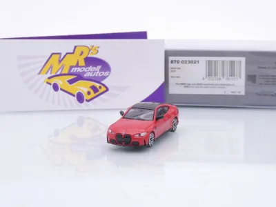Minichamps 870023021 # BMW M4 G82 Limousine Baujahr 2020 " rotmetallic " 1:87