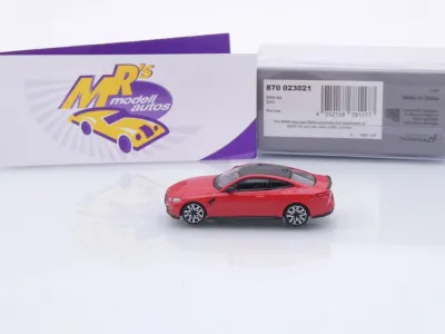 Preview: Minichamps 870023021 # BMW M4 G82 Limousine Baujahr 2020 " rotmetallic " 1:87