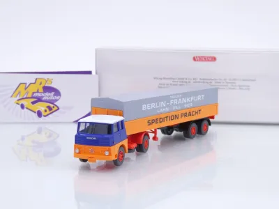 Wiking 0515 04 # Henschel Pritschensattelzug Baujahr 1961-65 " Spedition Pracht " 1:87