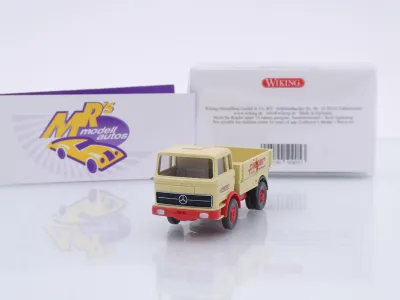 Wiking 0509 05 # Mercedes-Benz Schwerlastzugmaschine Baujahr 1963-67 " Pieper Spedition " 1:87