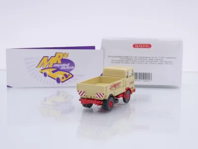 Preview: Wiking 0509 05 # Mercedes-Benz Schwerlastzugmaschine Baujahr 1963-67 " Pieper Spedition " 1:87