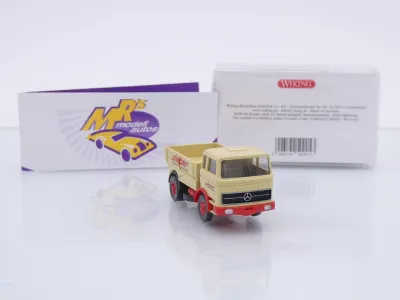 Preview: Wiking 0509 05 # Mercedes-Benz Schwerlastzugmaschine Baujahr 1963-67 " Pieper Spedition " 1:87