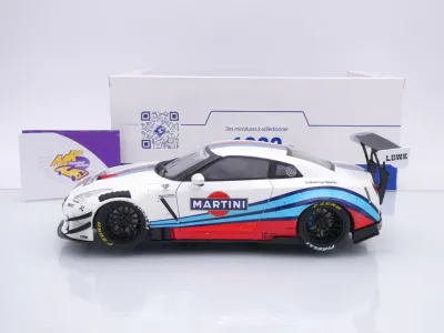 Preview: Solido S1805819 # Nissan Skyline GT-R R35 Baujahr 2024 " Liberty Walk - Martini Racing " 1:18
