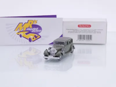 Wiking 0825 05 # Horch 850 Limousine Baujahr 1935-40 " graugrün " 1:87