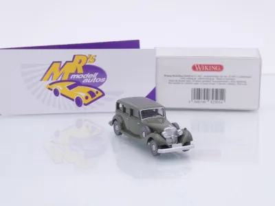 Preview: Wiking 0825 05 # Horch 850 Limousine Baujahr 1935-40 " graugrün " 1:87