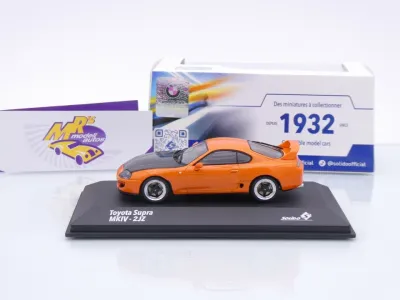 Preview: Solido S4314006 # Toyota Supra MK IV 2JZ Baujahr 2001 " Orange Custom " 1:43