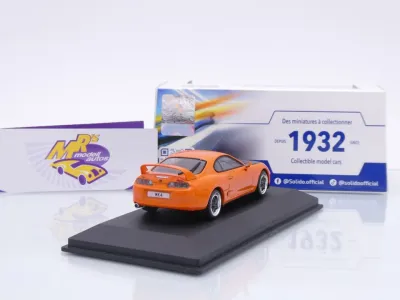 Preview: Solido S4314006 # Toyota Supra MK IV 2JZ Baujahr 2001 " Orange Custom " 1:43
