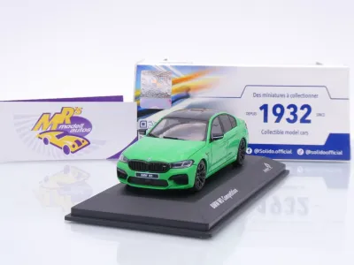 Solido S4312705 # BMW M5 (F90) Competition Baujahr 2022 " Signalgrün " 1:43