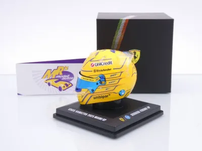 Preview: Look Smart LSHEL015 # Helm Formel 1 Ferrari " Lewis Hamilton Miami GP 2025 " 1:5