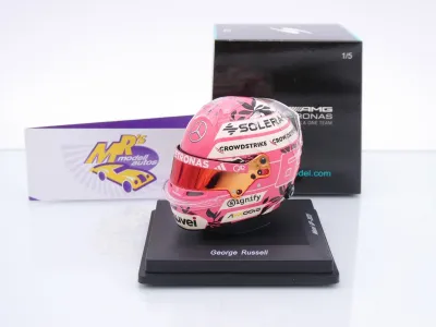 Spark 5HF198 # Helm Formel 1 Mercedes-AMG " George Russell - Miami GP 2025 " 1:5