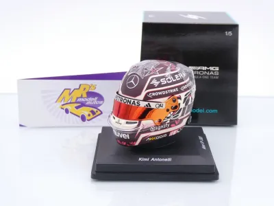 Spark 5HF197 # Helm Formel 1 Mercedes-AMG " Kimi Antonelli - Miami GP 2025 " 1:5