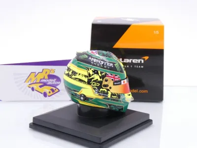 Preview: Spark 5HF207 # Helm Formel 1 McLaren " Oscar Piastri - Australien GP 2025 " 1:5