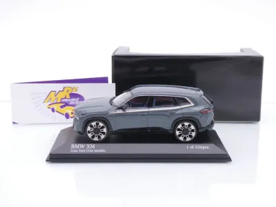 Preview: Minichamps 410023300 # BMW XM (G09) SUV Baujahr 2022 " Cape York Grünmetallic " 1:43