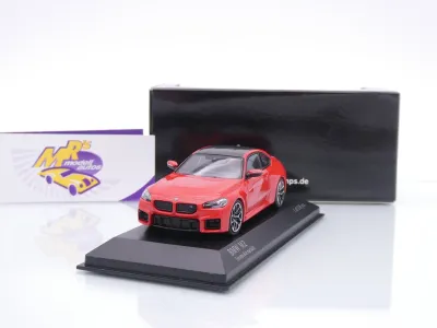 Minichamps 410023120 # BMW M2 (G87) Coupe Baujahr 2023 " Toronto Rot metallic " 1:43