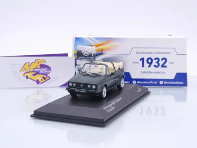 Solido S4315803 # Volkswagen VW Golf I Cabrio Classic 1992 " dunkelgrünmetallic " 1:43
