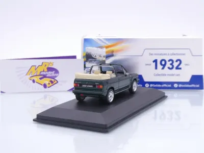 Preview: Solido S4315803 # Volkswagen VW Golf I Cabrio Classic 1992 " dunkelgrünmetallic " 1:43