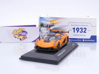 Solido S4312603 # Koenigsegg Jesko Attack Baujahr 2022 " orangemetallic " 1:43