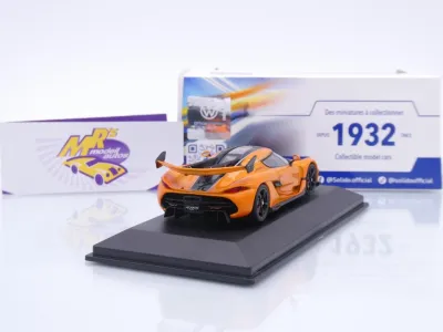 Preview: Solido S4312603 # Koenigsegg Jesko Attack Baujahr 2022 " orangemetallic " 1:43