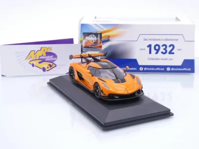 Preview: Solido S4312603 # Koenigsegg Jesko Attack Baujahr 2022 " orangemetallic " 1:43