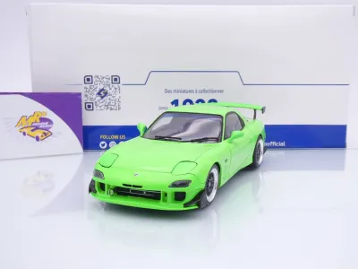 Solido S1810606 # Mazda RX-7 (FD3RS) Baujahr 1999 " Neongrün Solido Works " 1:18