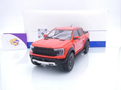 Solido S1813901 # Ford Ranger Raptor Pick-Up Baujahr 2024 " orange " 1:18