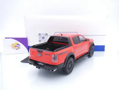 Preview: Solido S1813901 # Ford Ranger Raptor Pick-Up Baujahr 2024 " orange " 1:18