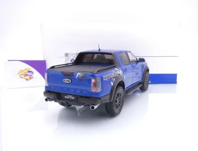 Preview: Solido S1813902 # Ford Ranger Raptor Pick-Up Baujahr 2024 " blaumetallic " 1:18