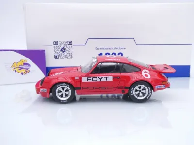 Preview: Solido S1810704 # Porsche 911 Carrera RS #6 IROC Daytona 1974 " AJ Foyt " 1:18