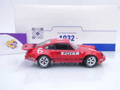 Preview: Solido S1810704 # Porsche 911 Carrera RS #6 IROC Daytona 1974 " AJ Foyt " 1:18