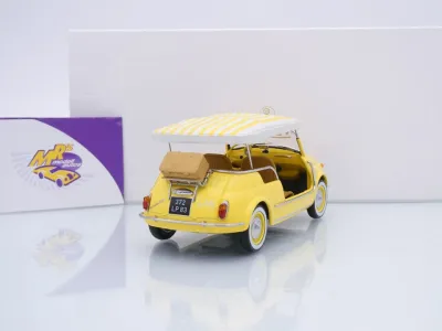 Preview: Norev 187790 # Fiat 500 Jolly Kleinwagen Baujahr 1965 " gelb " 1:18