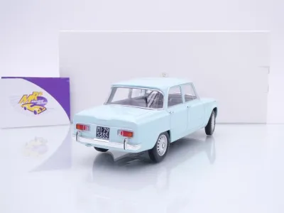 Preview: Norev 187974 # Alfa Romeo Giulia ti Limousine Baujahr 1964 " hellblau " 1:18