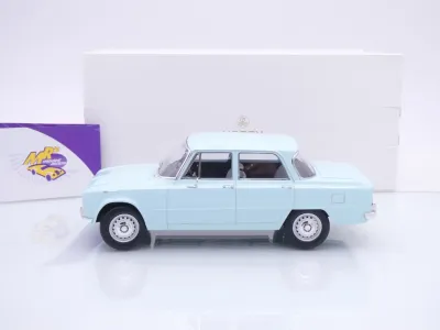Preview: Norev 187974 # Alfa Romeo Giulia ti Limousine Baujahr 1964 " hellblau " 1:18