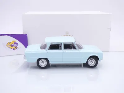 Preview: Norev 187974 # Alfa Romeo Giulia ti Limousine Baujahr 1964 " hellblau " 1:18
