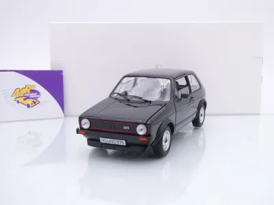 Norev 188487 # Volkswagen VW Golf I GTI Baujahr 1976 " schwarz " 1:18