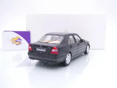 Preview: Norev 183381 # Mercedes-Benz AMG C36 (W202) Limousine Baujahr 1993 " schwarzmetallic " 1:18