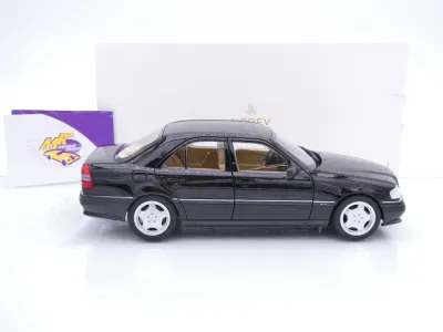 Preview: Norev 183381 # Mercedes-Benz AMG C36 (W202) Limousine Baujahr 1993 " schwarzmetallic " 1:18