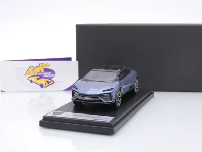 Look Smart LS550A # Lamborghini Lanzador Baujahr 2023 " Azzurro Abissale " 1:43