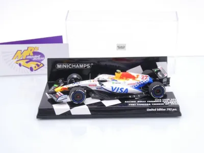 Preview: Minichamps 417250330 # Visa Cash App VCARB 02 F1 Japan GP 2025 " Liam Lawson " 1:43