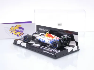 Preview: Minichamps 417250330 # Visa Cash App VCARB 02 F1 Japan GP 2025 " Liam Lawson " 1:43
