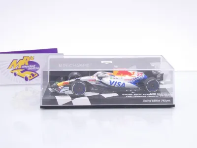 Preview: Minichamps 417250330 # Visa Cash App VCARB 02 F1 Japan GP 2025 " Liam Lawson " 1:43