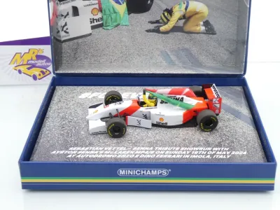 Preview: Minichamps 530934305 # McLaren MP4/8 F1 Imola 2024 " Vettel Senna Tribute " 1:43