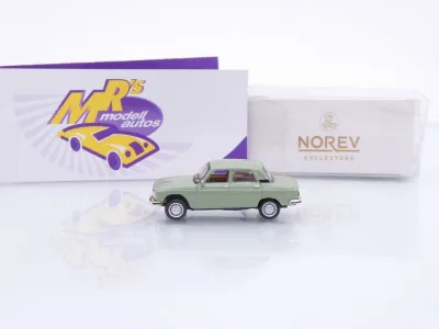 Preview: Norev 473415 # Peugeot 304 Limousine Baujahr 1977 " Golden Green Metallic " 1:87