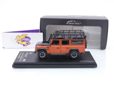 Preview: Almost Real 410301 # Land Rover Defender 110 Adventure Edition Baujahr 2015 " kupfermetallic-schwarz " 1:43