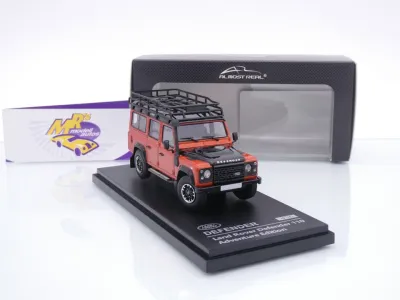 Preview: Almost Real 410301 # Land Rover Defender 110 Adventure Edition Baujahr 2015 " kupfermetallic-schwarz " 1:43