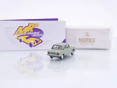 Preview: Norev 473415 # Peugeot 304 Limousine Baujahr 1977 " Golden Green Metallic " 1:87