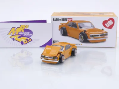 Preview: TSM MINI GT KHMG228 # Nissan Skyline 2000 GT-R " Kaido House / Street V2 " 1:64