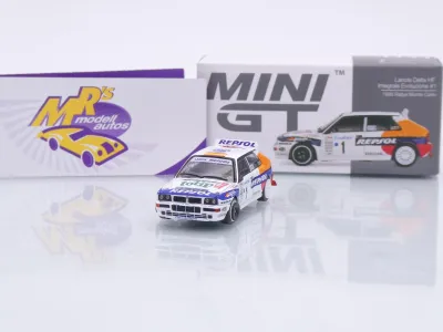 TSM Mini GT MGT01131-L # Lancia Delta HF Rallye Monte Carlo 1993 " Carlos Sainz " 1:64