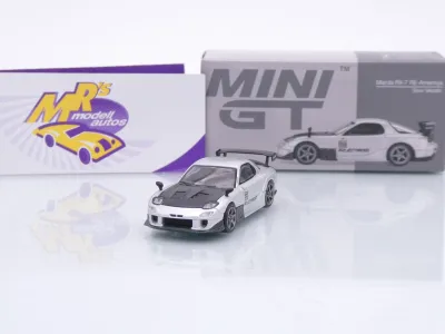 TSM MINI GT MGT01106-L # Mazda RX-7 (FD3S) RE Amemiya 2004 LHD " silber " 1:64